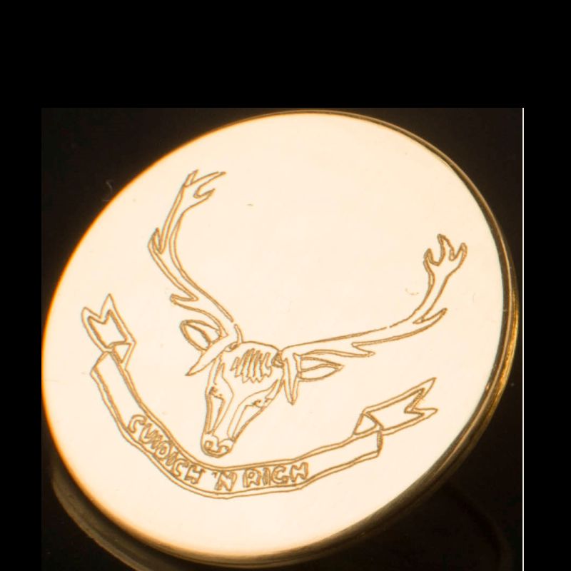 Seaforth Highlanders Blazer Button (Large)